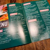 Menu, lots of fastfood at Mr. Vegan Foodbar in Apeldoorn