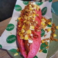 Sweet Hotdog at Mr. Vegan Foodbar in Apeldoorn