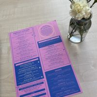 Menu  at Moak Pancakes - Pijp in Amsterdam