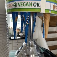 Vegan cones   at Love Gelato in Markham