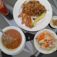 Meal of the day, March 2016 at Natural Food Plaza & Rincon Vegetariano in Armenia