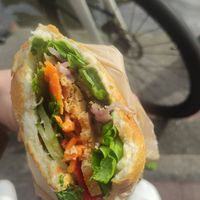 Vegan Banh Mi at Bánh Mì Deli in Amsterdam