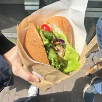 Tofu and Veggies  at Bánh Mì Deli in Amsterdam