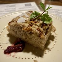 Apple cake  at The Sage Bali in Pemuteran