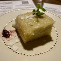 Lemon cake  at The Sage Bali in Pemuteran