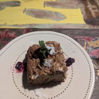 Apple pie, pretty dry. at The Sage Bali in Pemuteran