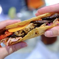 Grilled veggie taco at Pantano in Willagee