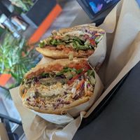 Arepas veganas at Pantano in Willagee