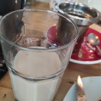 Chai latte con leche de soja at Tanto Gusto in Sitges