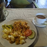 Tofu scramble at Ken Vegetarian and Coffee in Hoi An