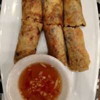 Spring rolls at Ken Vegetarian and Coffee in Hoi An