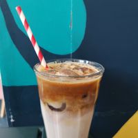 Iced Latte at Tiger Eats Carrot in Brighton