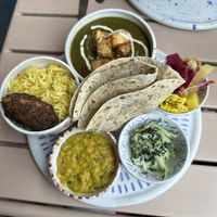 Thali  at Tiger Eats Carrot in Brighton