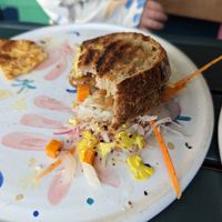 Reuben sandwich at Tiger Eats Carrot in Brighton