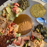   at Lalibela Ethiopian Restaurant in New York City