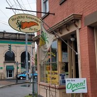 Storefront at Healthy Gourmet To-Go in Saugerties