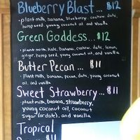 smoothie menu August 2018 at Healthy Gourmet To-Go in Saugerties