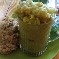 un-tuna salad and Indian lentil stew at Healthy Gourmet To-Go in Saugerties