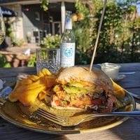VEGAN AKKER Burger at LGH in Wacken