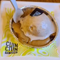Cookie dough with banana ice cream at Chin Chin Labs in North West London