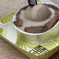 Banana Miso on Griddled Cookie Dough  at Chin Chin Labs in North West London