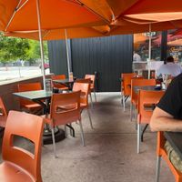 Great Patio seating  at Snooze - Heights in Houston