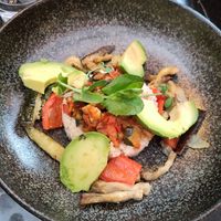 Couscous salad with grilled veggies at Magnolia in Rhenen