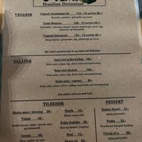 A curiosity; the prices are excl of 25% VAT  at O Tempo in Copenhagen