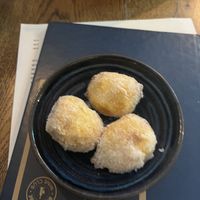 Mini biscoff doughnuts  at The Castle Inn in Wareham