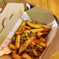 Salt and pepper chips at Salt & Pepper in Manchester