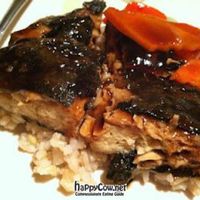 So good seaweed roll with brown sauce at Golden Phoenix - Evergreen House in Salt Lake City