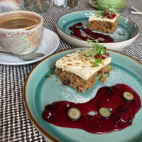 Vegan Carrot Cake. Oh My!!!!   at Ocho in Inveraray