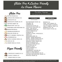 Vegan Flavors and Toppings at The Yard Milkshake Bar in Madison