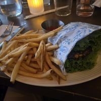 Vegan Garden Burger at Earls Kitchen + Bar in Burlington