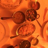 Riso, Dahl, curry e spinaci  at Ristorante Indiano Buddha in Treviso