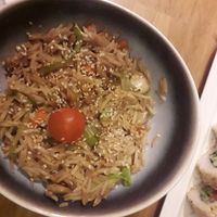 Vegan rice with vegetables at Sushi Room - Nizami in Baku