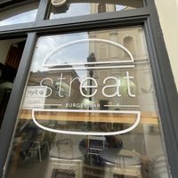 Vegan burger & avo on toast  at streat in Pecs