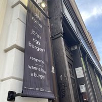 Vegan burger & avo on toast   at streat in Pecs