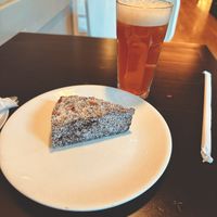 -vegan chocolate cake at United Coffee Beans in Baku