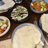 All three vegan brunch options  at Damascus in Wellington
