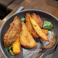 Spicy potatoes at Damascus in Wellington