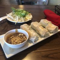 Vermicelli & tofu spring rolls   at Saigon Pho in Wappingers Falls