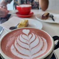 Beetroot coffee at Pantry 15 in Cairns