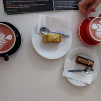 Cakes and coffee at Pantry 15 in Cairns