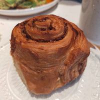 Cinnamon roll at Oats Day Long in Leuven