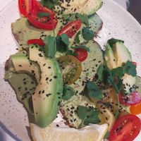 Avocado toasts at Oats Day Long in Leuven