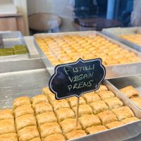   at Babazade Baklava in Istanbul