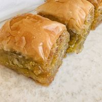   at Babazade Baklava in Istanbul