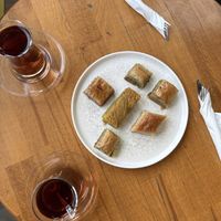   at Babazade Baklava in Istanbul