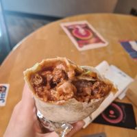 Veganized spicy beef burrito at Matus Burritos in Dortmund